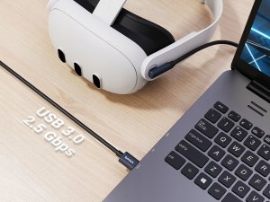 Kabel USB Kabel 5m Transmisja Ładowanie USB-C do Oculus Meta Quest 2 3 3S Pro Pico 4 / M32C1 / 5m 4