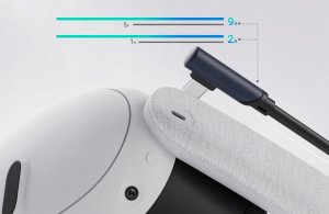 Kabel USB Kabel 5m Transmisja Ładowanie USB-C do Oculus Meta Quest 2 3 3S Pro Pico 4 / M32C1 / 5m 8