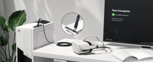 Kabel 2w1 Na Usb-c Usb-a Do Transmisji 5m 5gbps Do Meta Quest 3 2 Pro Pico4 / C101 3