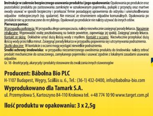 Target PROTECT TRUTKA NA MRÓWKI FARAONA 3X2,5 G 6