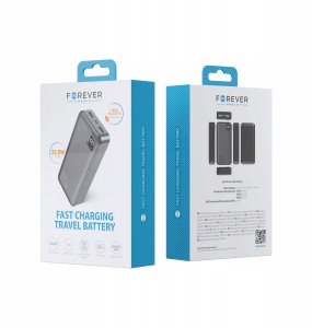 TelForceOne Forever power bank TB-300L PD QC 22,5W 20000 mAh czarny 4