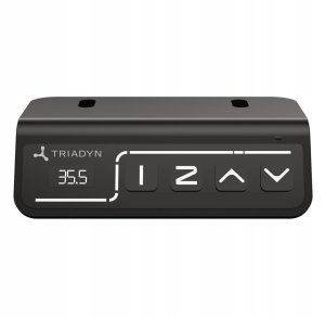 Biurko Triadyn Biurko WorkBase 1206 Elektryczna Regulacja Wysokości Uchwyty 120x60cm Czarne 3