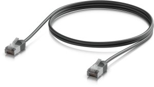 Ubiquiti Patchcord, Cat 6a, F/UTP, 1m, czarny (UACC-CABLE-PATCH-OUTDOOR-C6A-1M-BK) 2