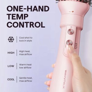 Suszarko-lokówka Hair styling comb - Air Sculpt 5in1 Pink 2