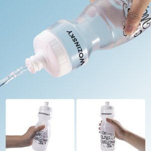 Wozinsky Bidon rowerowy butelka do wody napojów 750ml - transparentny Bidon rowerowy butelka do wody napojów 750ml - transparentny 6