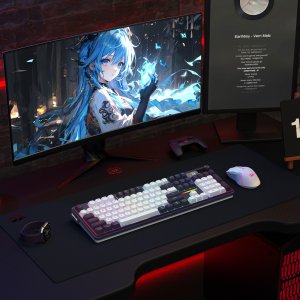 Klawiatura Redragon Terraflare Manbo Linear Switch (K762WB-RGB-PRO) 13