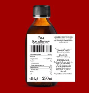 KruKam OLINI_Ocet wiśniowy 500ml 2
