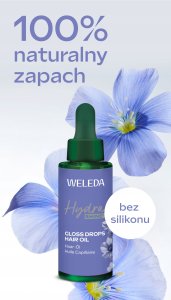 N.A.E WELEDA_Hydra Shine Gloss Drops Hair Oil olejek do włosów 30ml 2