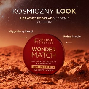 L’Oreal Paris EVELINE_Wonder Match Cushion Foundation podkład kryjący do twarzy 01N 15ml 4
