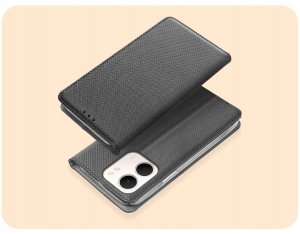 Hello Case Etui z Klapką Do Oppo A5x (Czarne, Zamykane, Magnetyczne, Kabura, Ochronne) 2