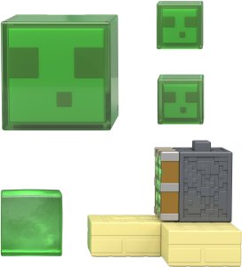 Figurka Mattel MINECRAFT pułapka z lepkim tłokiem JKK01 /4 5
