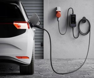 Ładowarka Przenośna ładowarka wallbox d auta EV 22kW Typ 2 na siłę 20m 4