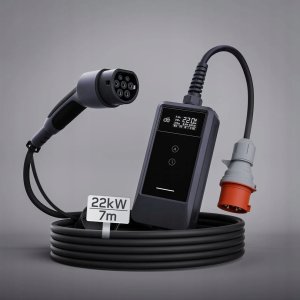 Ładowarka Przenośna ładowarka wallbox d auta EV 22kW Typ 2 na siłę 7m 3