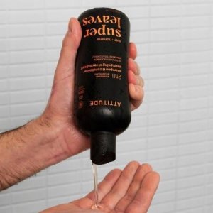 Attitude Attitude SUPER LEAVES,  Szampon i odżywka do włosów 2w1 dla mężczyzn, odżywcze  - Paczula i bourbon, 415 ml 3