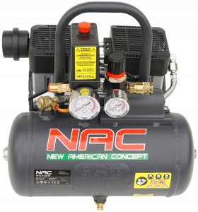 Sprężarka NAC Kompresor bezolejowy OF-SL-6-0.55-IN NAC 4