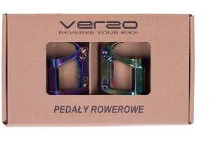 Verso Pedały platformowe Verso HF-715 aluminium oś Cr-Mo 9/16 dazzlink Uniwersalny 4