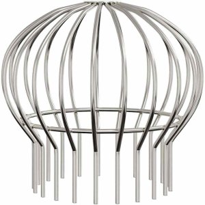 vidaXL Osłona na liście rynny 2 pcs srebrny 160 mm Stal nierdzewna 2
