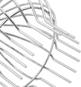 vidaXL Osłona na liście rynny 2 pcs srebrny 160 mm Stal nierdzewna 8