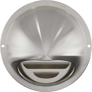 vidaXL Pokrywy wentylacyjne 2 pcs srebrny 100 mm Stal nierdzewna 5