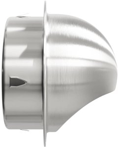 vidaXL Pokrywy wentylacyjne 8 pcs srebrny 150 mm Stal nierdzewna 6