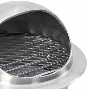 vidaXL Pokrywy wentylacyjne 8 pcs srebrny 150 mm Stal nierdzewna 8