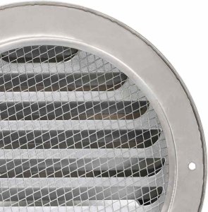 vidaXL Pokrywy wentylacyjne 8 pcs srebrny 150 mm Stal nierdzewna 9