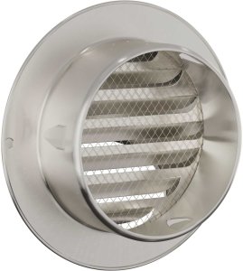 vidaXL Pokrywy wentylacyjne 8 pcs Srebrny 80 mm Stal nierdzewna 7