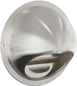 vidaXL Pokrywy wentylacyjne 2 pcs srebrny 80 mm Stal nierdzewna 4