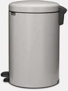 Kosz na śmieci Brabantia BRABANTIA kosz na śmieci z pedałem NewIcon 20 l Soft Grey 254406 (8710755254406) 9
