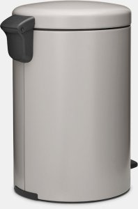 Kosz na śmieci Brabantia BRABANTIA kosz na śmieci z pedałem NewIcon 20 l Soft Grey 254406 (8710755254406) 10