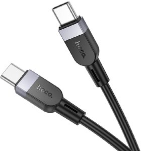 Hoco Kabel USB C do USB C Hoco 3A 60W Silikonowy 3 m X109 czarny 2