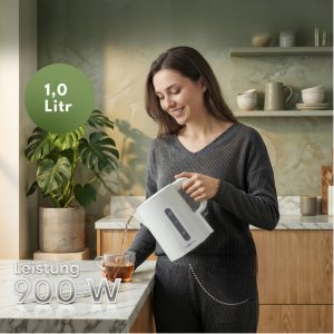 Czajnik Clatronic WK 3834 Biały 7