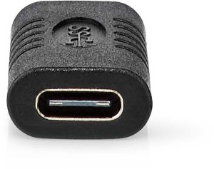 Adapter USB Nedis CCGB64900BK USB-C - USB-C Czarny  (CCGB64900BK) 2