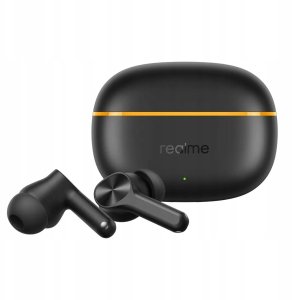 Słuchawki Realme Słuchawki bezprzewodowe douszne Realme Buds T200 Lite AI ENC Czarny Black 4