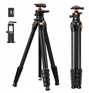 Statyw Kf Statyw Foto Video 187cm 10kg Arca-swiss Głowica 3d K&f Do Telefonu Tabletu Aparatu / Kf09.171 3