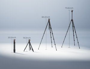 Statyw Kf Statyw Foto Video 187cm 10kg Arca-swiss Głowica 3d K&f Do Telefonu Tabletu Aparatu / Kf09.171 5