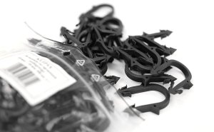 Kotar Klipsy K-1 (1op.-200szt.) czarne 2