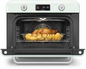 Mini piekarnik Smeg Smeg COF01PGEU, Small, 30 L, 40 - 230 °C, Cake, Chef, Fish, Meat, Pie, Pizza, Steam, Vegetable, 1800 W, 3 shelves 9