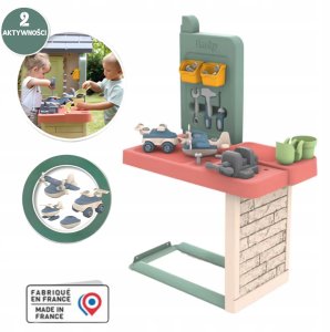 Smoby S.LIFE NATURE* PLAYHOUSE + WORKSHOP 2