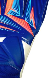 Reusch Rękawice bramkarskie Attrakt Starter Solid niebieskie 5670514 4126 10,5 6