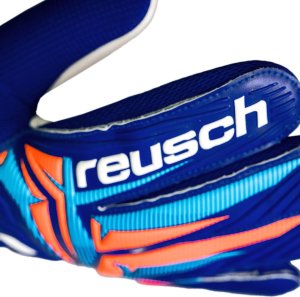 Reusch Rękawice bramkarskie Attrakt Starter Solid niebieskie 5670514 4126 10,5 7