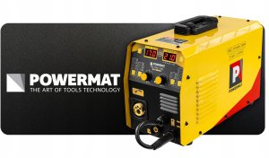 Powermat SPAWARKA INWERTOROWA MIGOMAT PÓŁAUTOMAT 210A MIG MAG MMA TIG LIFT SYNERGIA 12