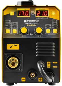 Powermat SPAWARKA INWERTOROWA MIGOMAT PÓŁAUTOMAT 210A MIG MAG MMA TIG LIFT SYNERGIA 9