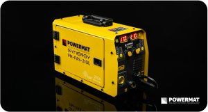 Powermat SPAWARKA INWERTOROWA MIGOMAT PÓŁAUTOMAT 210A MIG MAG MMA TIG LIFT SYNERGIA 10