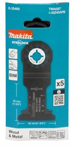 Makita MAKITA MT BRZESZCZOT DO CIĘCIA WGŁĘBNEGO BIM 45mm x 45mm 20z/C TMA087 /5szt. 2