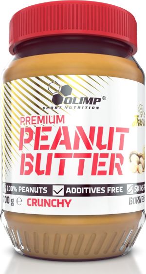 Olimp Masło orzechowe Premium Peanut Butter Crunchy 700g Olimp roz. uniw 1