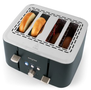 Toster Salter Toster 4 Kromki Salter MARINO 1850W Szerokie szczeliny Rozmrażanie Tacka 2