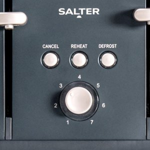 Toster Salter Toster 4 Kromki Salter MARINO 1850W Szerokie szczeliny Rozmrażanie Tacka 5