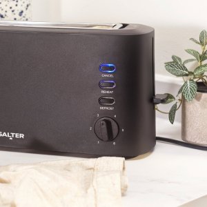 Toster Salter Toster Długa Szczelina Salter DUSK Bagietka 2 Kromki 980W Tacka na okruchy 7