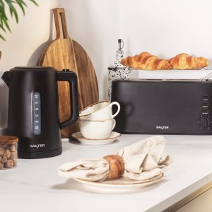 Toster Salter Toster Długa Szczelina Salter DUSK Bagietka 2 Kromki 980W Tacka na okruchy 9